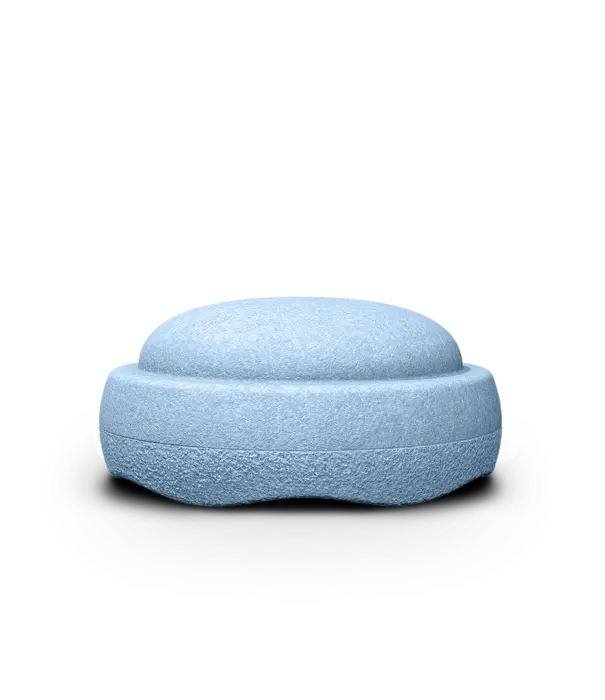 Stapelstein Stapelstein - Enkele steen - Lichtblauw