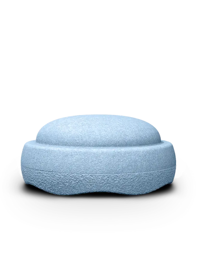 Stapelstein - Enkele steen - Lichtblauw