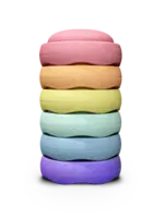 Stapelstein Stapelstein - Original set 6 - Rainbow pastel