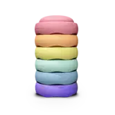 Stapelstein - Original set 6 - Rainbow pastel