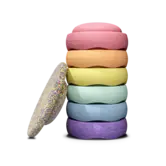 Stapelstein - Rainbow pastel + board confetti