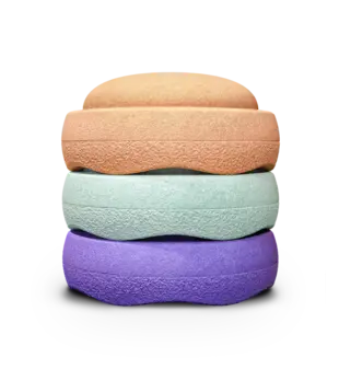 Stapelstein - Pastel secondary - set van 3