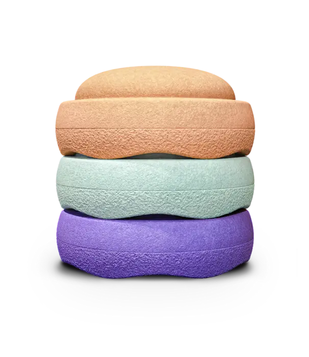 Stapelstein Stapelstein - Pastel secondary - set van 3