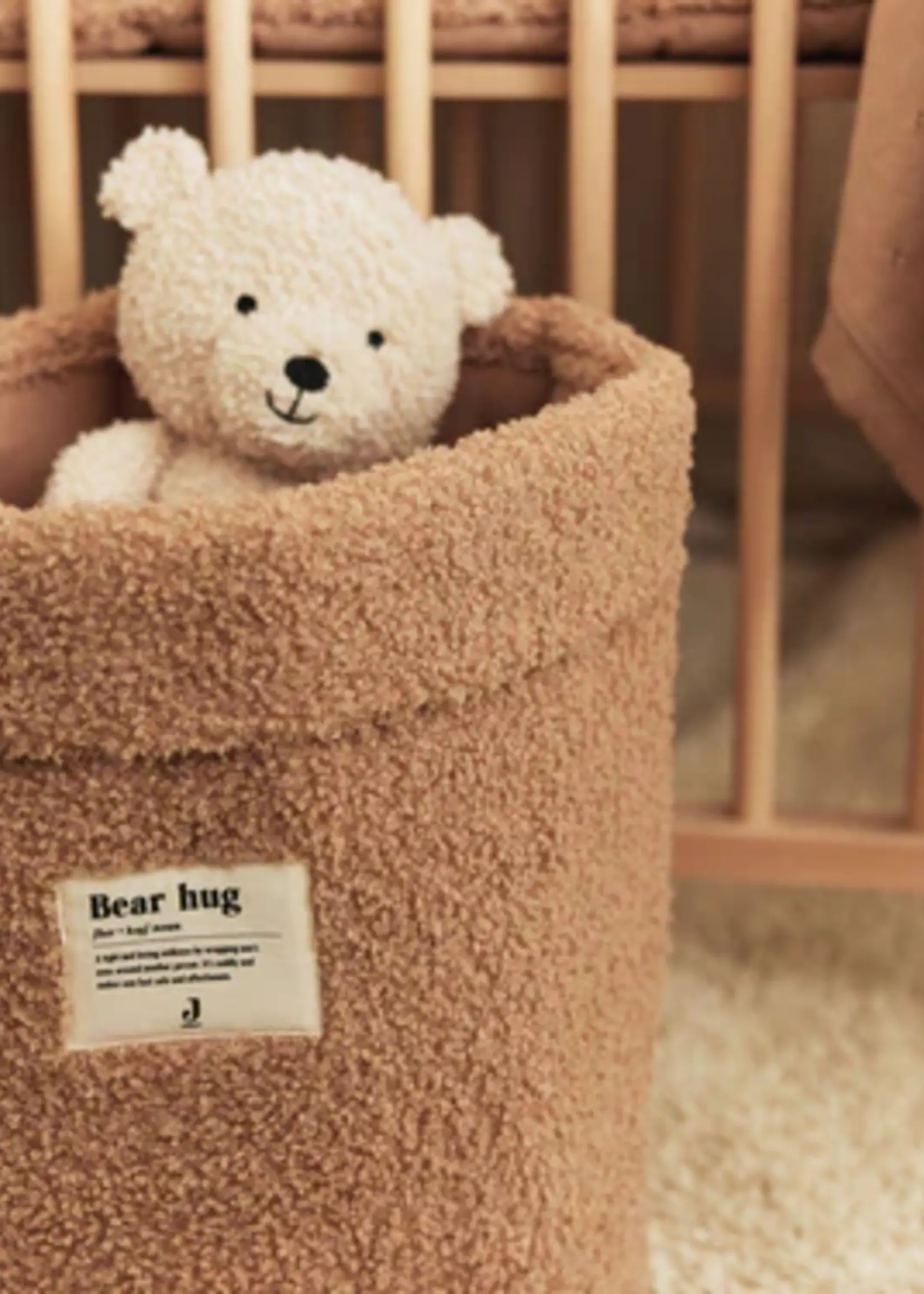 Jollein Jollein - Knuffel - Teddy bear naturel
