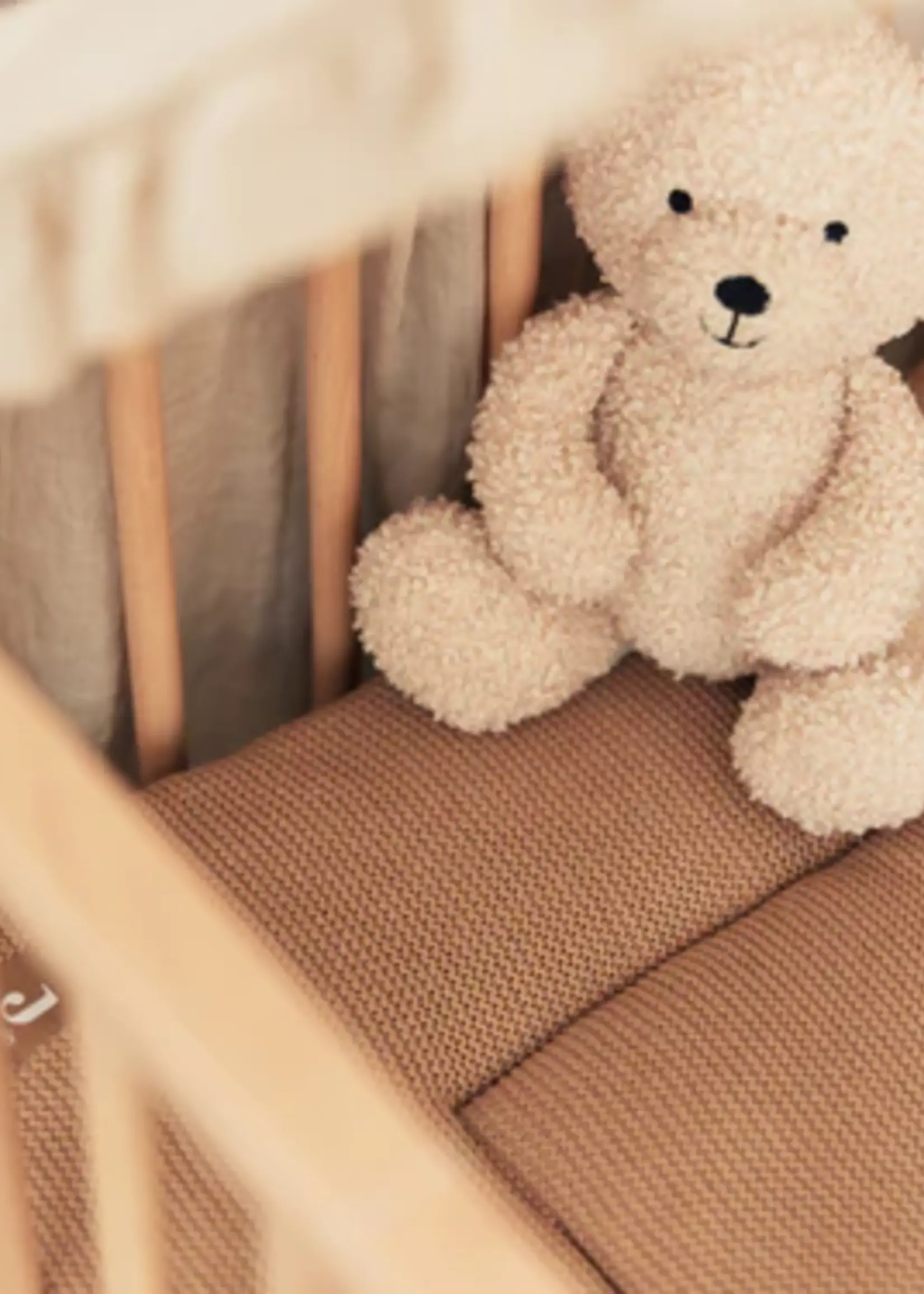 Jollein Jollein - Knuffel - Teddy bear naturel