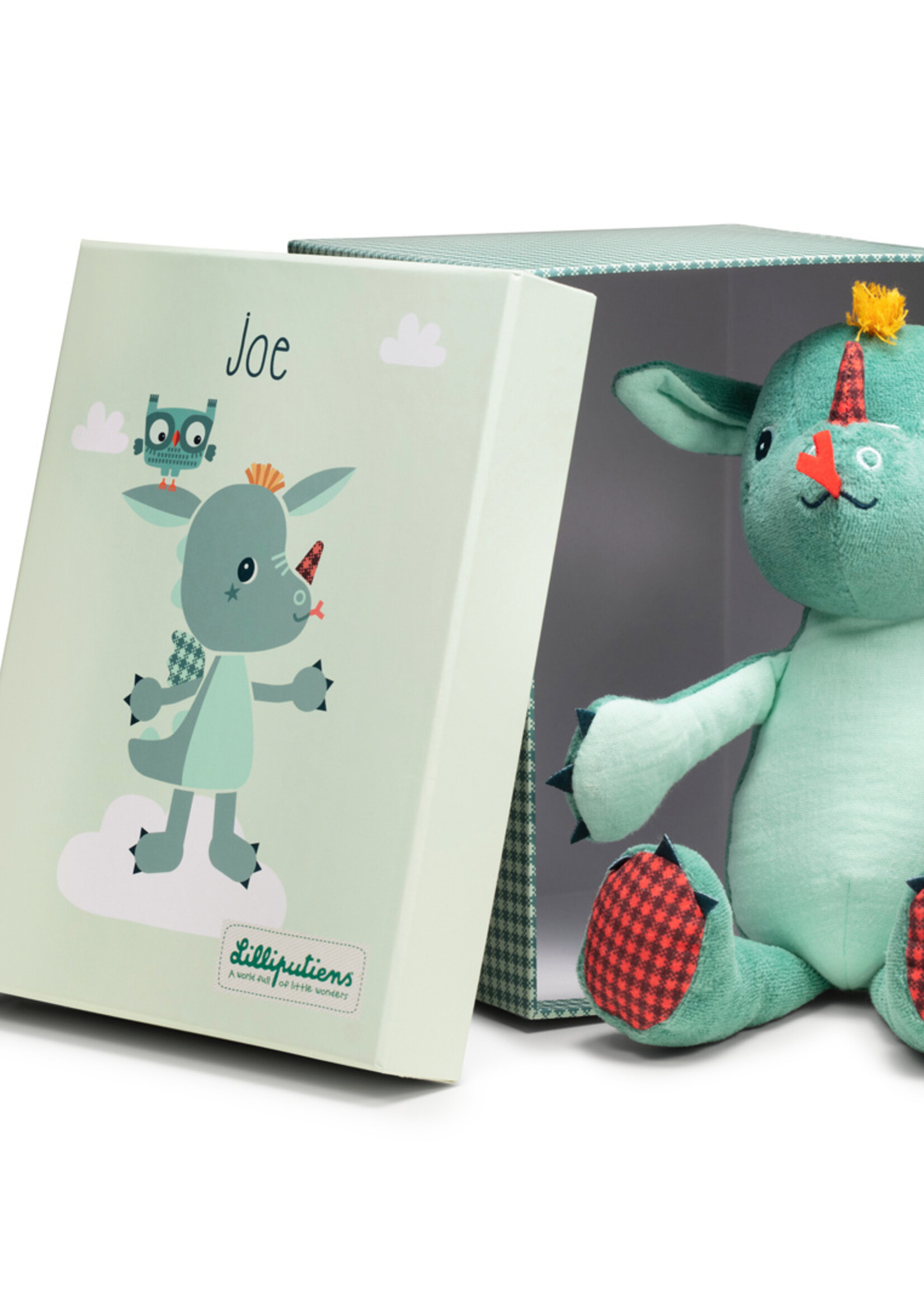 Lilliputiens Lilliputiens - Knuffeldier in eco doos - Joe