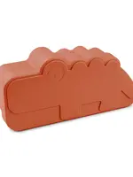 DonebyDeer Donebydeer - Kiddish lunch box - Croco papaya