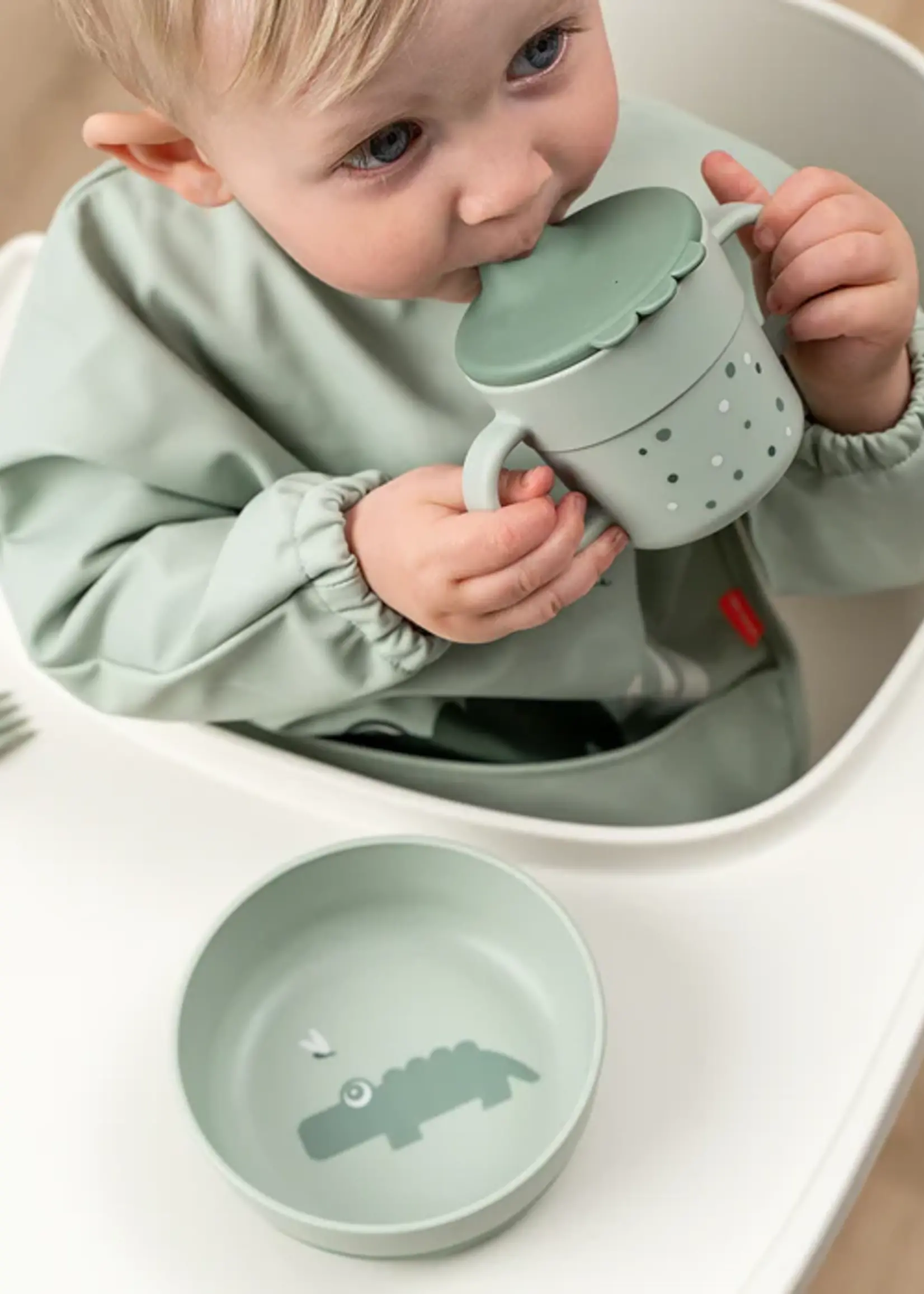 DonebyDeer Donebydeer - Foodie bowl - Croco green