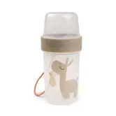 Donebydeer - To go 2-way snack container L - Lalee sand