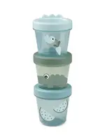 DonebyDeer Donebydeer - Baby food container 3-pack - Croco green