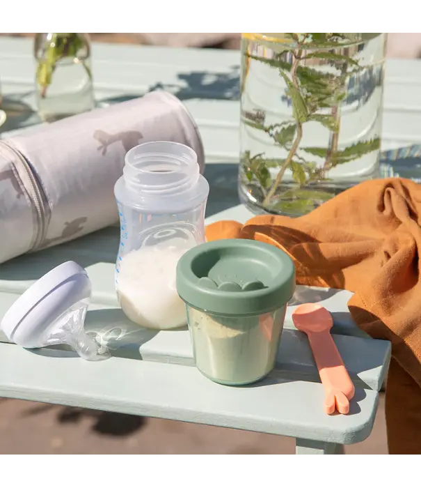 DonebyDeer Donebydeer - Baby food container 3-pack - Croco green