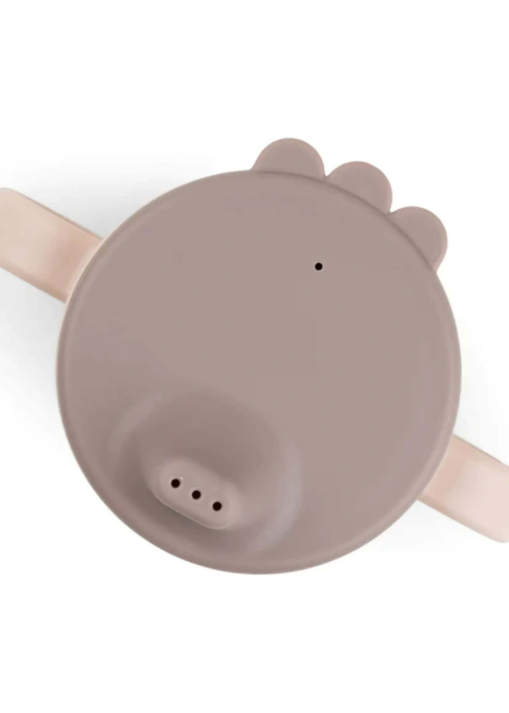 DonebyDeer Donebydeer - Foodie spout cup - Happy dots powder