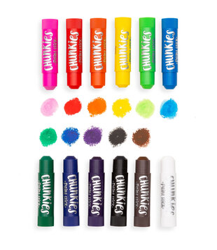 Ooly - Chunkies paint sticks - set 12 stuks