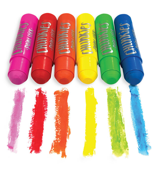 Ooly Ooly - Chunkies paint sticks - set 12 stuks
