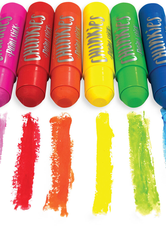 Ooly - Chunkies paint sticks - set 12 stuks