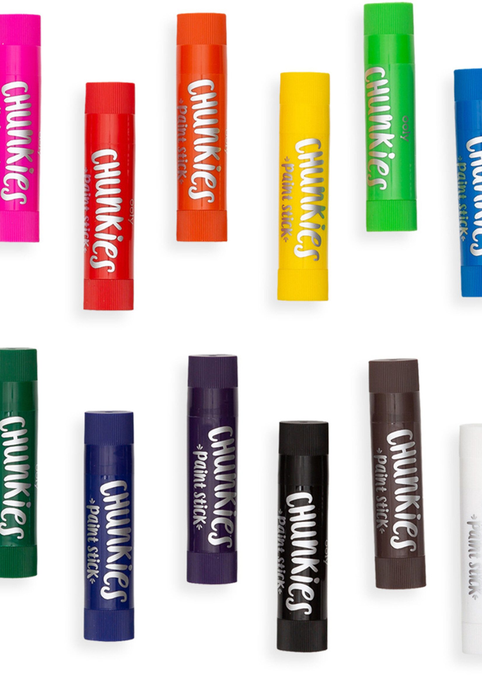 Ooly Ooly - Chunkies paint sticks - set 12 stuks