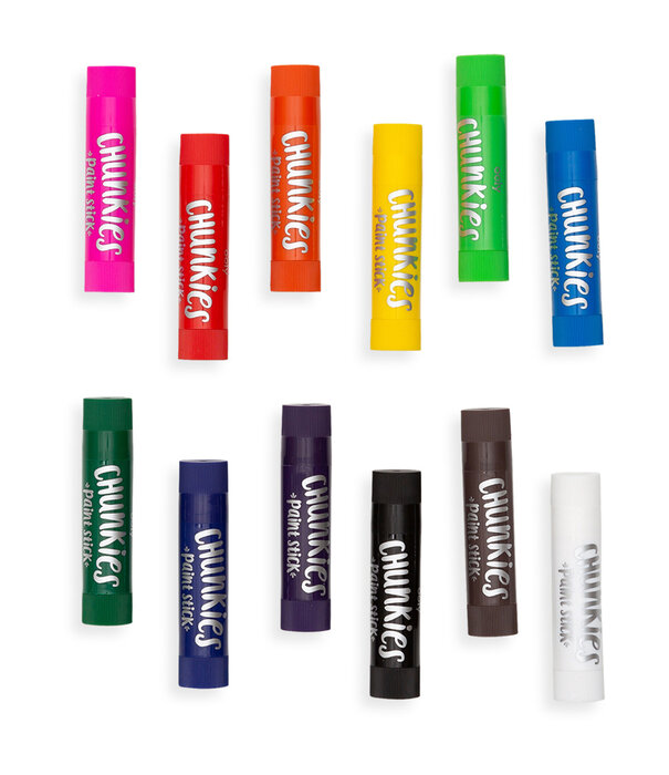 Ooly Ooly - Chunkies paint sticks - set 12 stuks