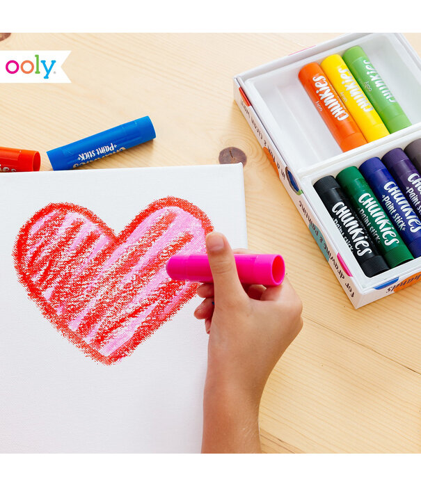 Ooly Ooly - Chunkies paint sticks - set 12 stuks