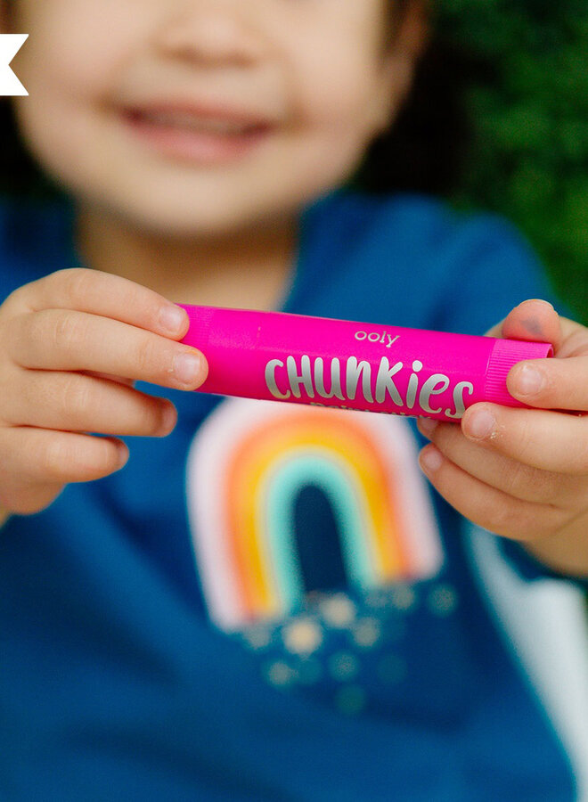 Ooly - Chunkies paint sticks - set 12 stuks