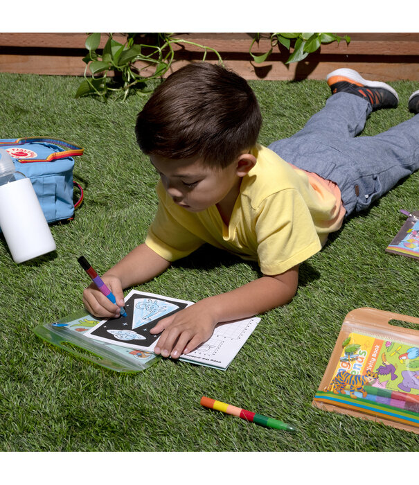 Ooly Ooly - Mini Traveler Color & Activity kit - Dino