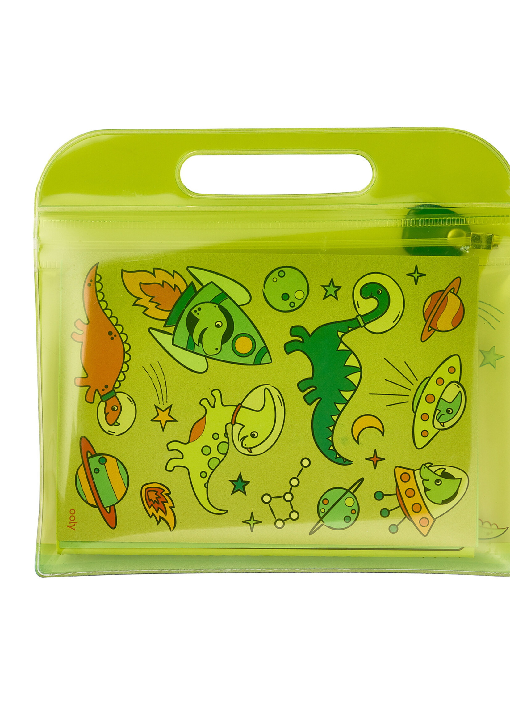 Ooly Ooly - Mini Traveler Color & Activity kit - Dino