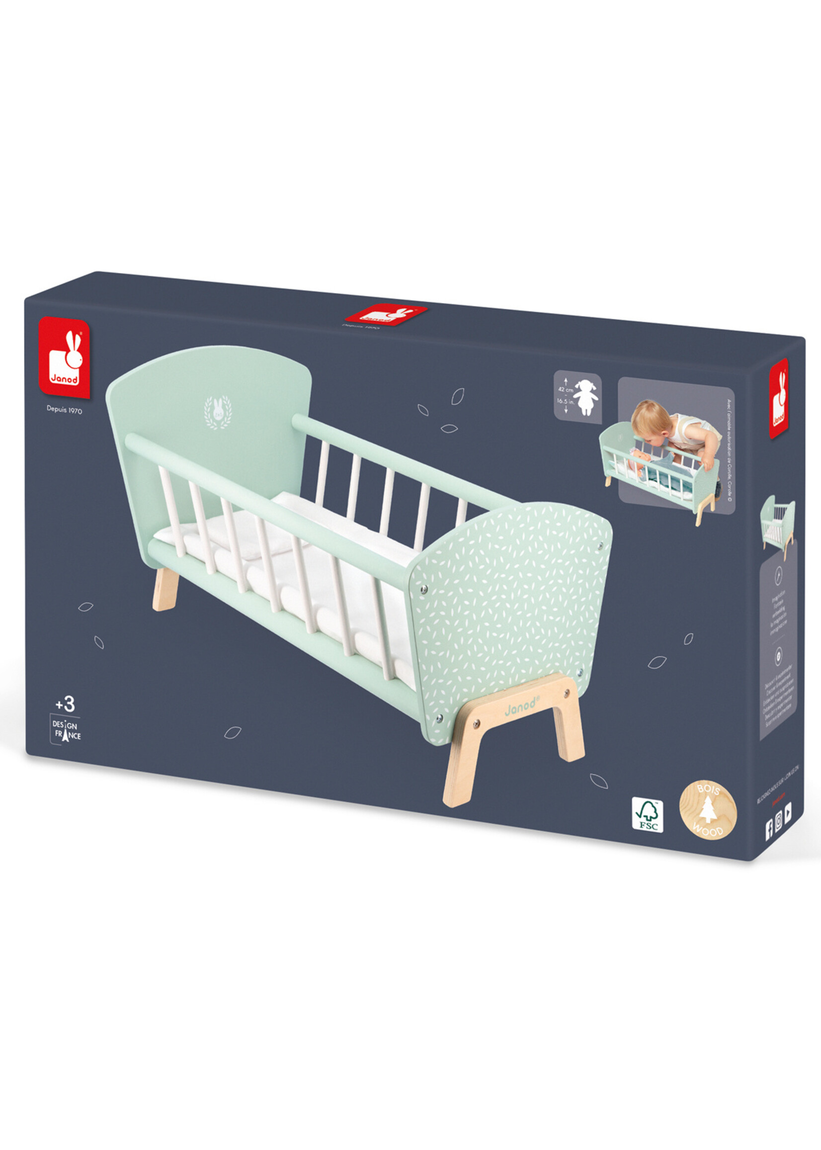 Janod Janod - Zen poppenbed