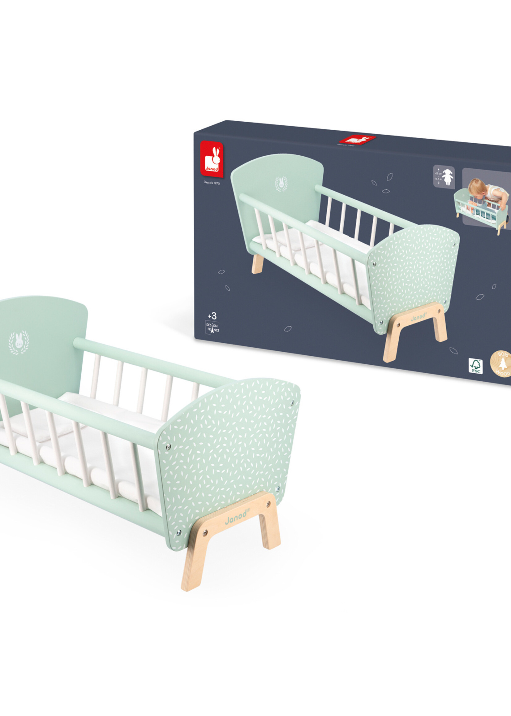 Janod Janod - Zen poppenbed