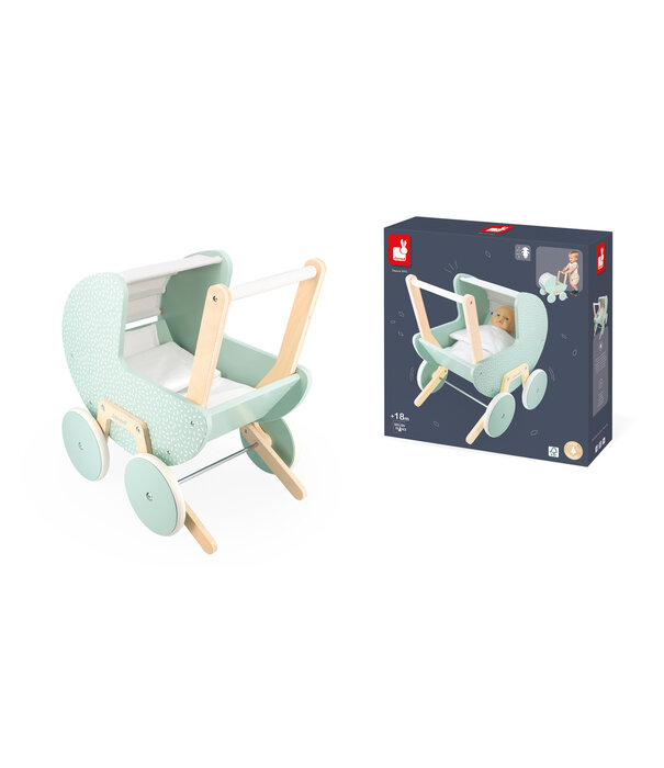 Janod Janod - Zen Poppenwagen