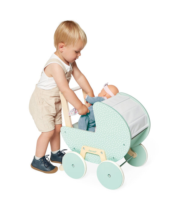 Janod Janod - Zen Poppenwagen