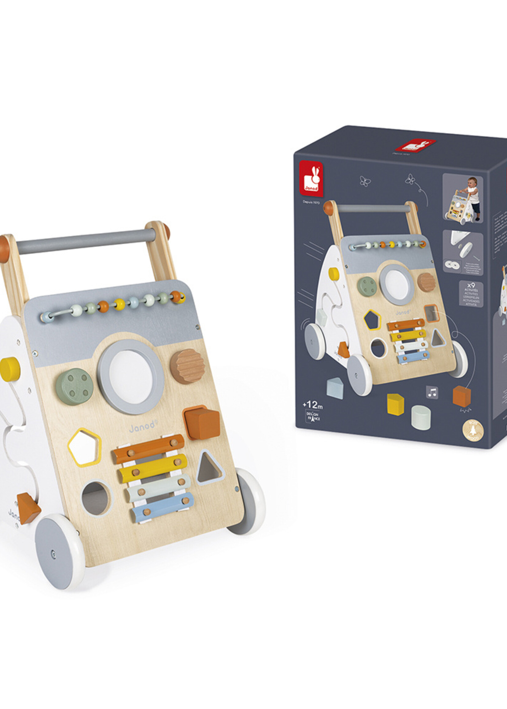 Janod Janod Sweet Cocoon - Baby loopwagen