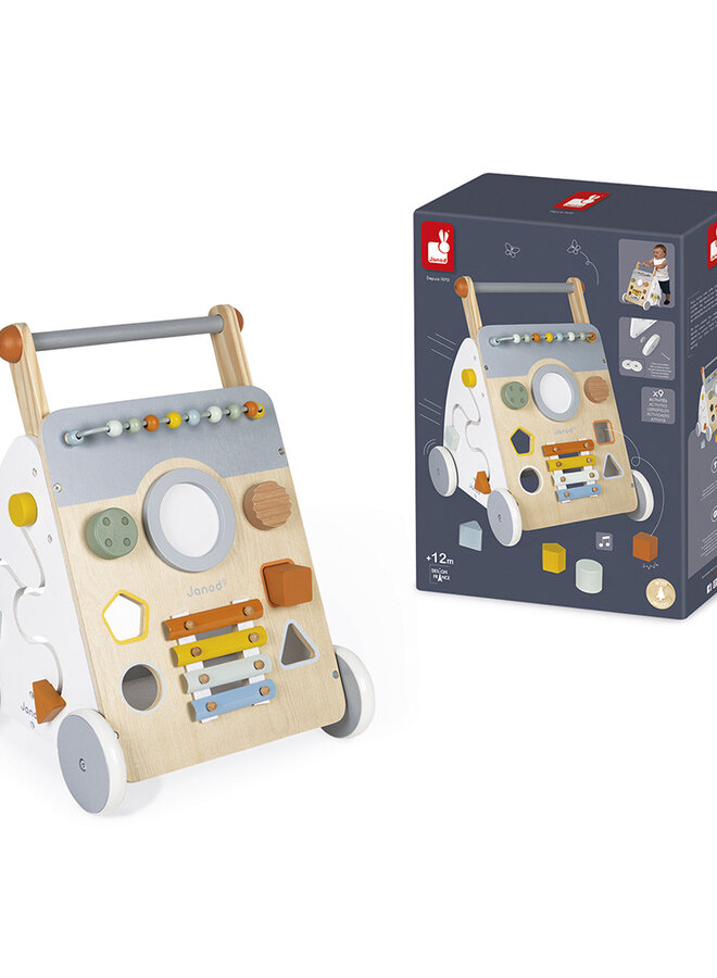 Janod Sweet Cocoon - Baby loopwagen