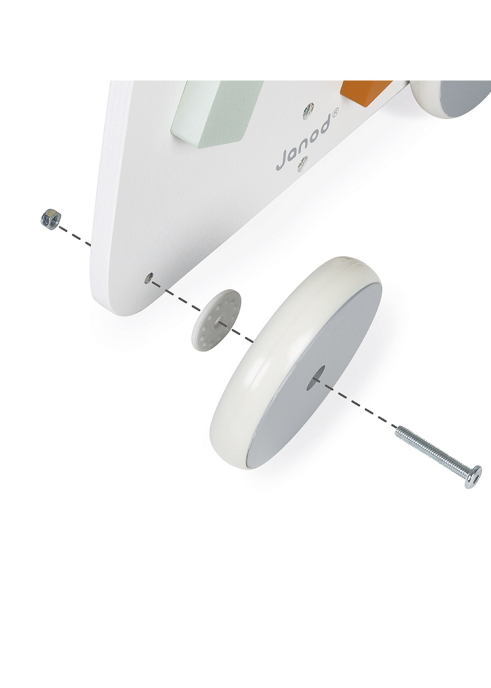 Janod Janod Sweet Cocoon - Baby loopwagen