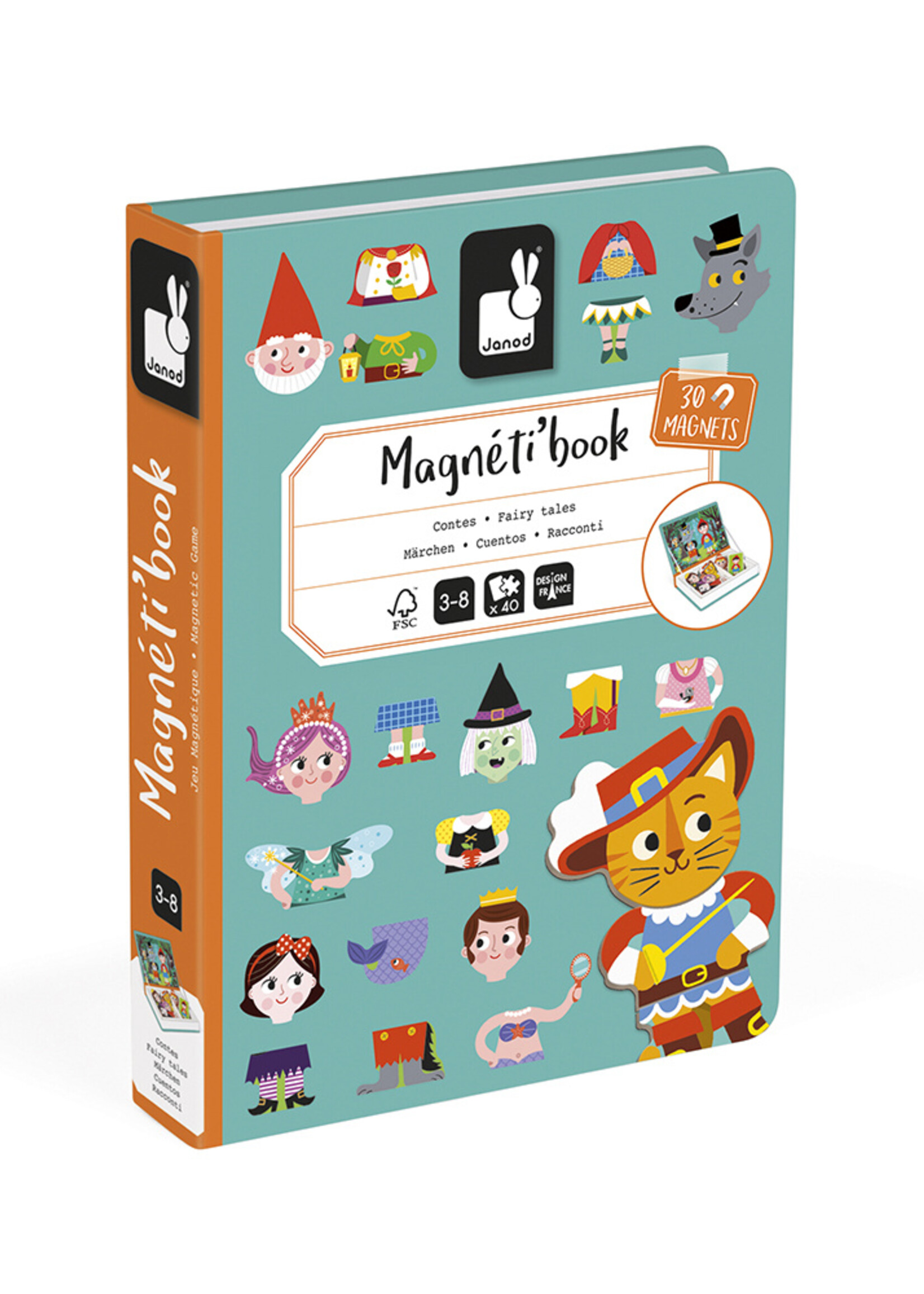 Janod Janod Magnetibook - Sprookjes