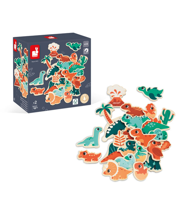 Janod Janod - Dino magneetset