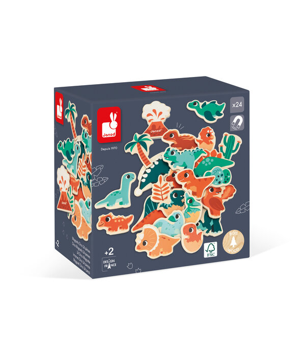 Janod Janod - Dino magneetset