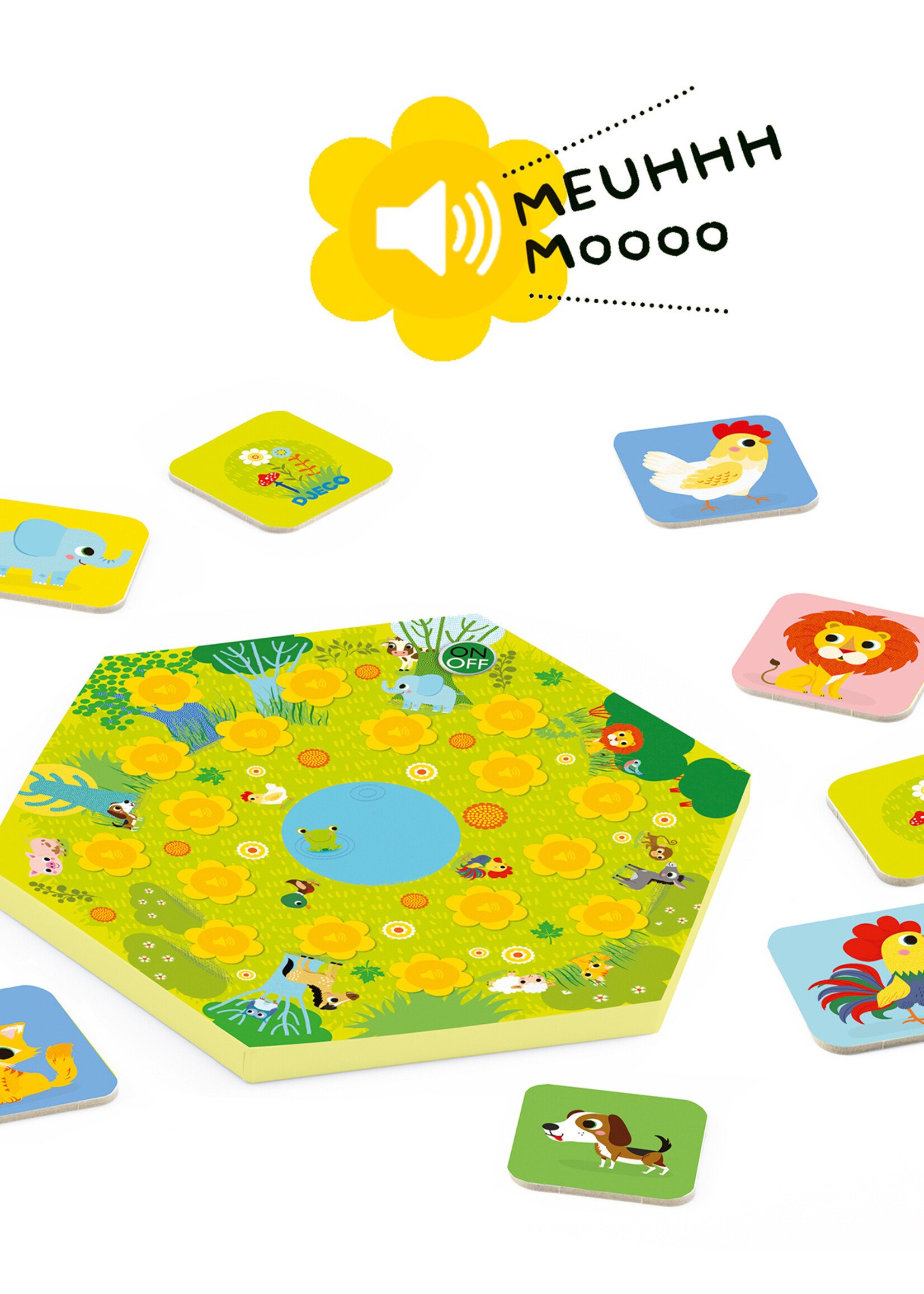 Djeco Djeco - Memorie met geluid - Memo meuh