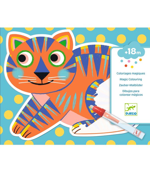 Djeco Djeco - Magisch kleuren - Animaloma