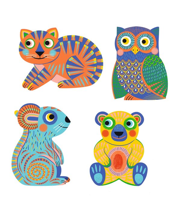 Djeco Djeco - Magisch kleuren - Animaloma