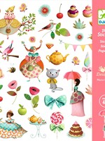 Djeco Djeco - Stickers - Thee drinken met prinsessen