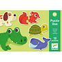 Djeco - Puzzel Duo 10 st  - Animals