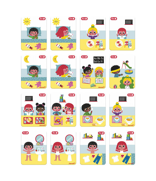 Janod Janod - Magnetibook - Klok kijken