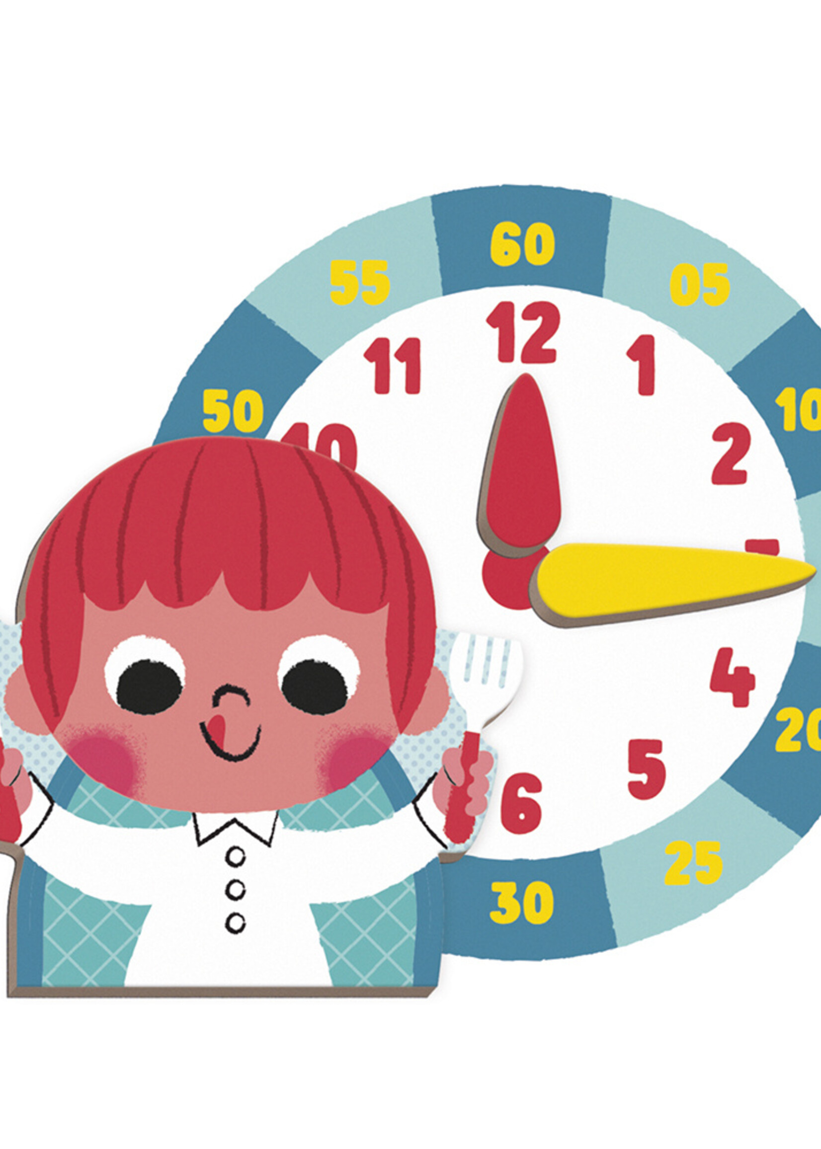 Janod Janod - Magnetibook - Klok kijken