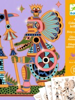 Djeco Djeco - Coloriages Brillants - Heldhaftige dieren