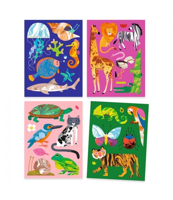 Djeco Djeco - Stickers marmeren