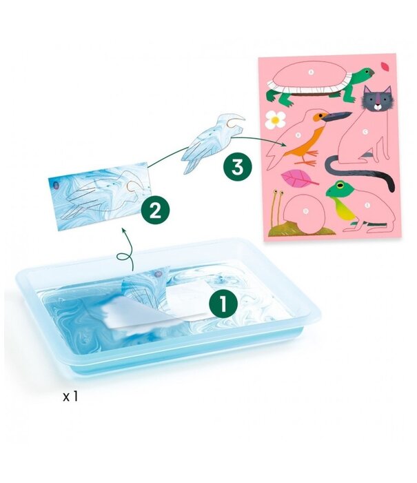 Djeco Djeco - Stickers marmeren