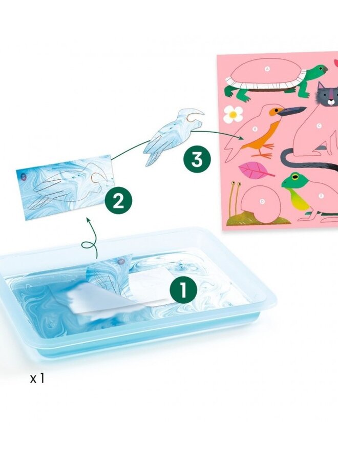 Djeco - Stickers marmeren