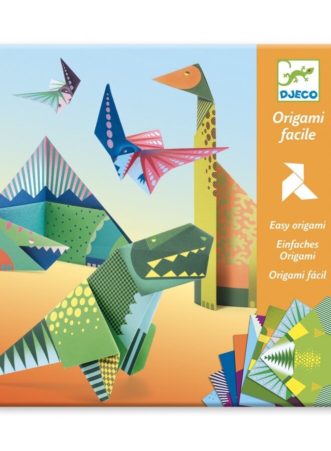 Djeco - Origami - Dinosaurs