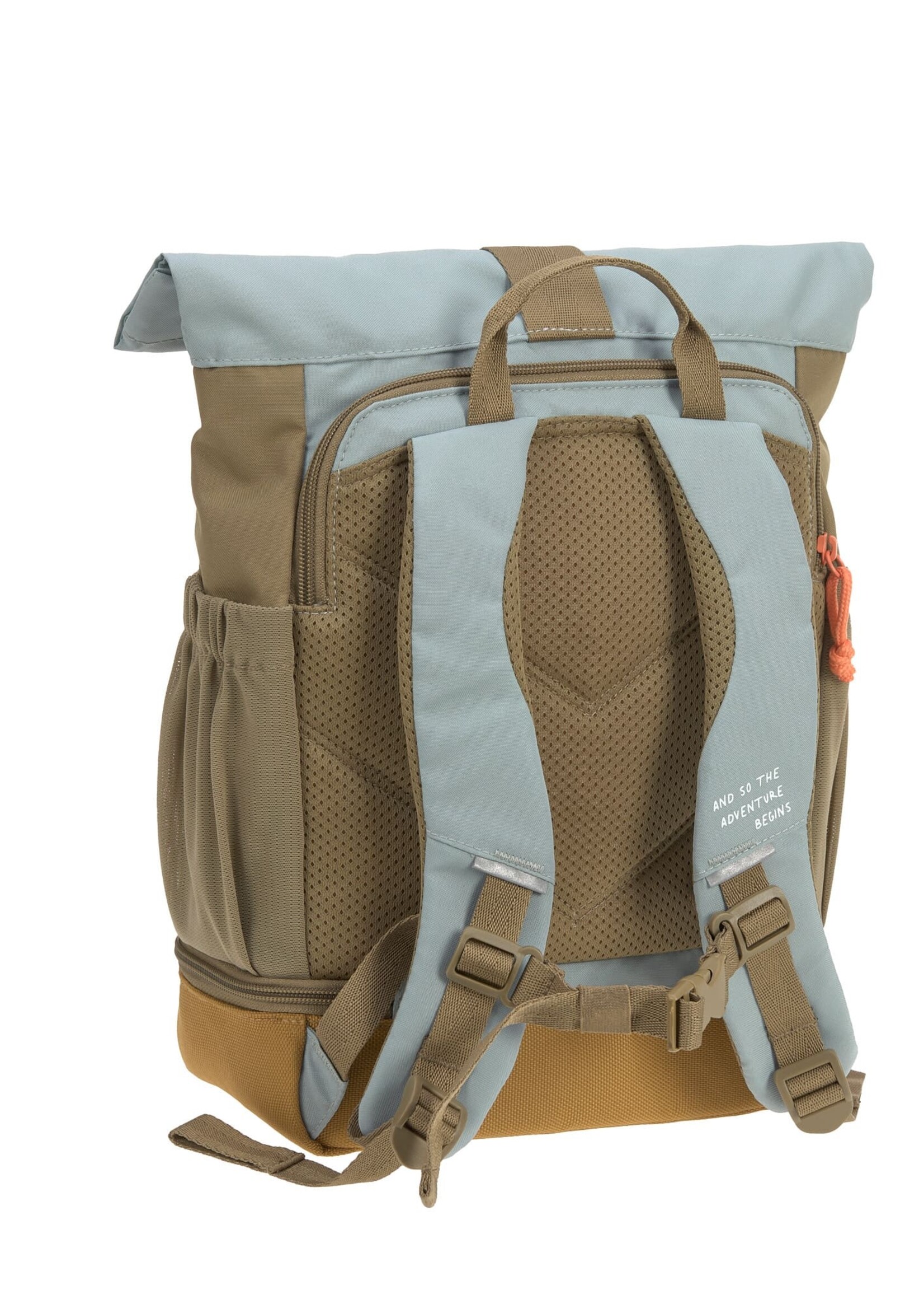 Lässig Lässig - Mini Rolltop Backpack - Nature olive
