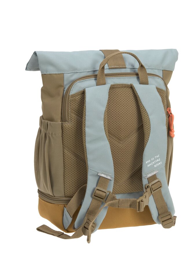 Lässig - Mini Rolltop Backpack - Nature olive