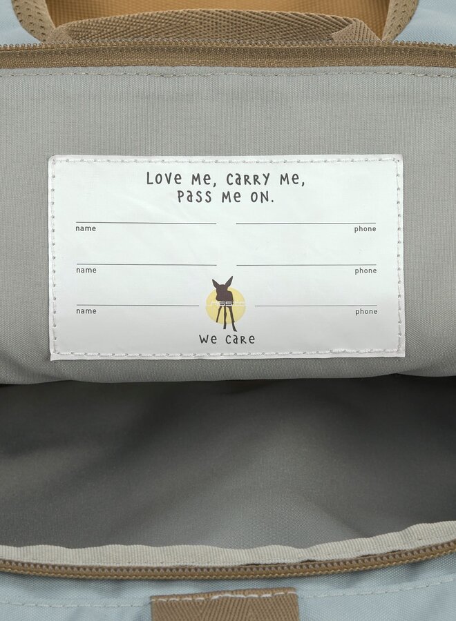 Lässig - Mini Rolltop Backpack - Nature olive